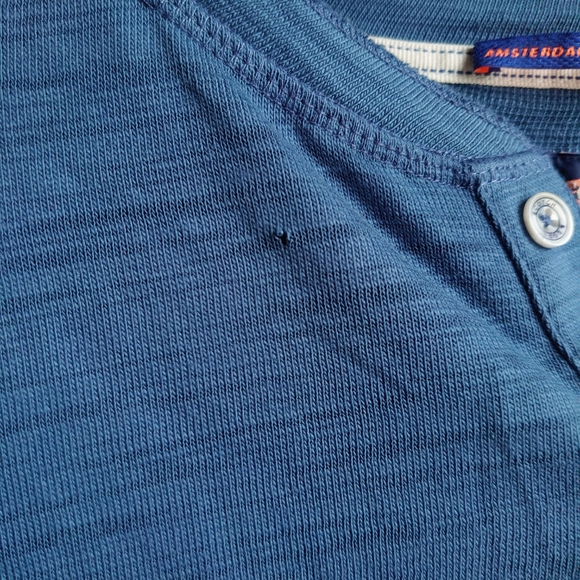 Scotch & Soda Long Sleeve Jersey Grandad Henley T-Shirt RETAIL $79 - Picture 16 of 16